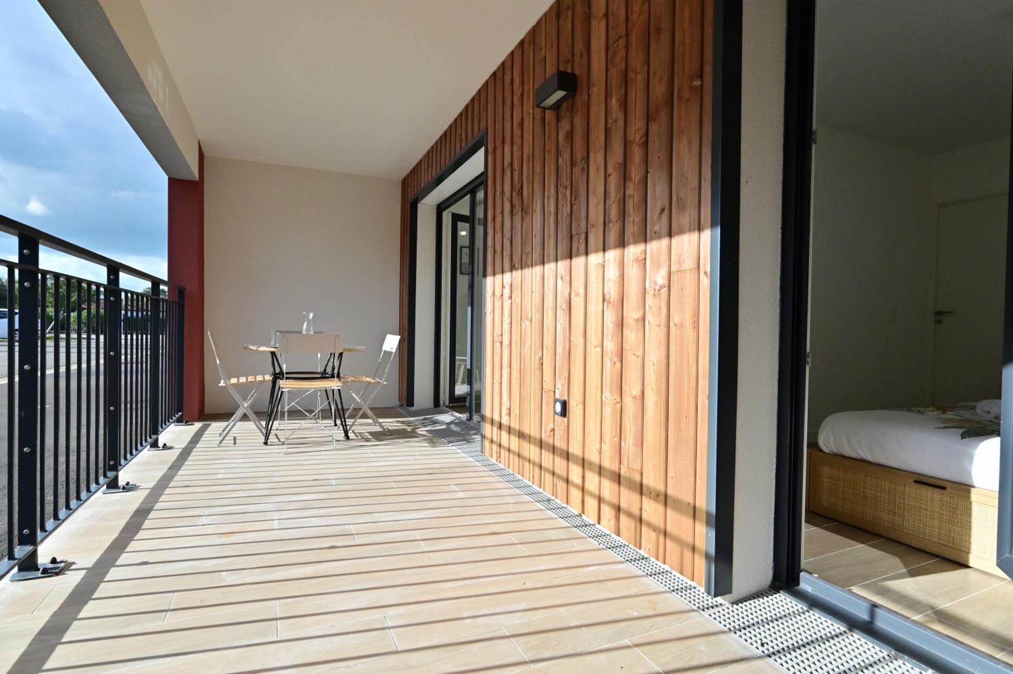 Biscawai Chaleureux Et Cosy Avec Terrasse Lejlighed Biscarrosse Eksteriør billede