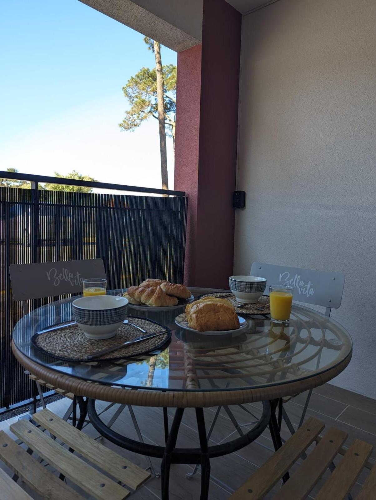 Biscawai Chaleureux Et Cosy Avec Terrasse Lejlighed Biscarrosse Eksteriør billede