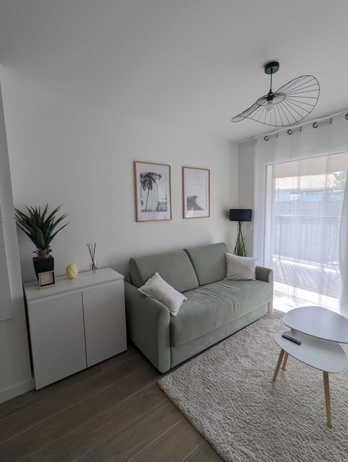 Biscawai Chaleureux Et Cosy Avec Terrasse Lejlighed Biscarrosse Eksteriør billede