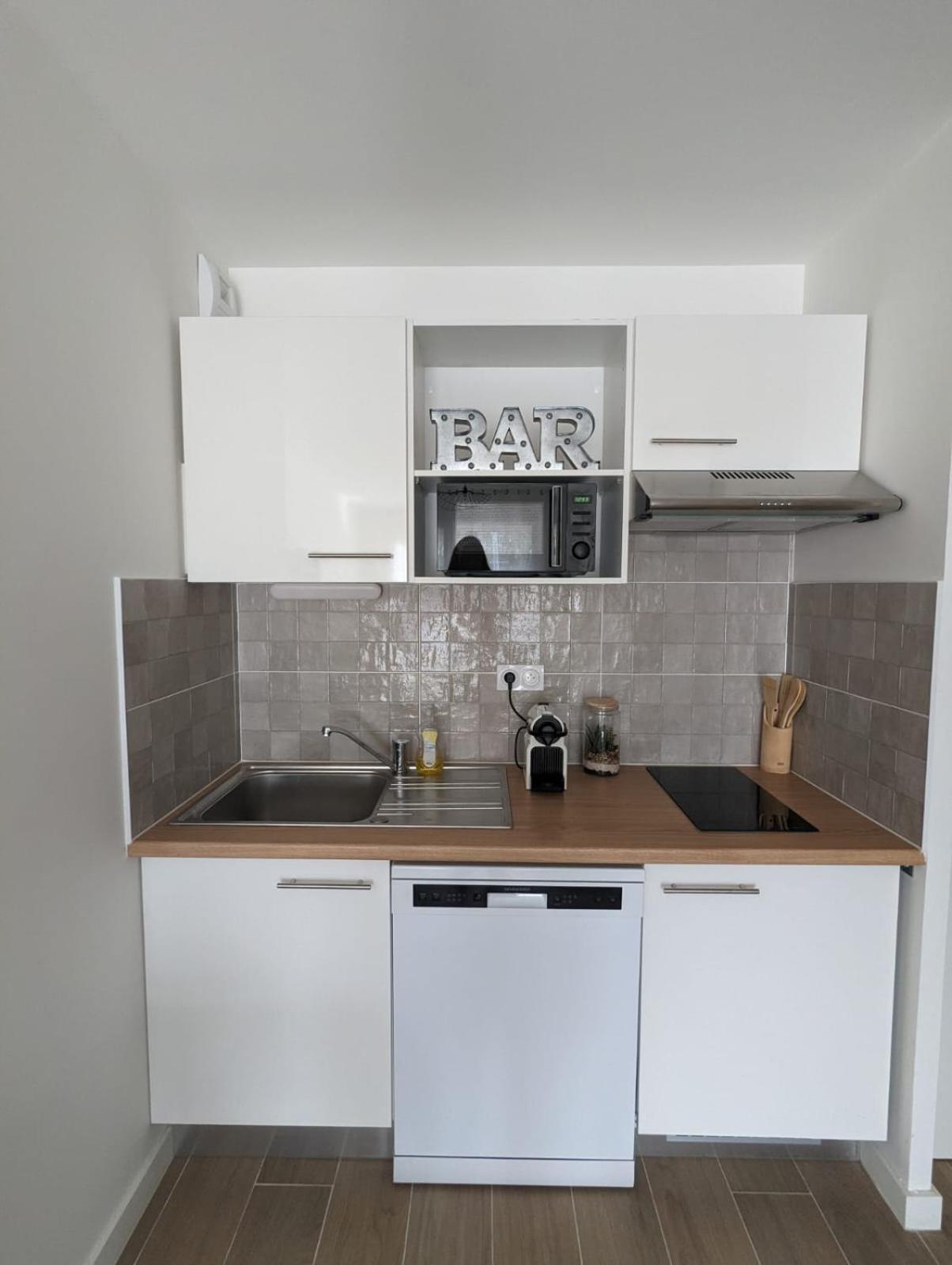 Biscawai Chaleureux Et Cosy Avec Terrasse Lejlighed Biscarrosse Eksteriør billede