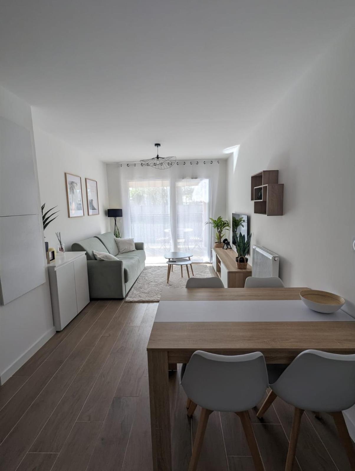 Biscawai Chaleureux Et Cosy Avec Terrasse Lejlighed Biscarrosse Eksteriør billede